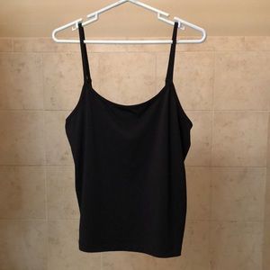 Lane Bryant Black Tank Top 14/16